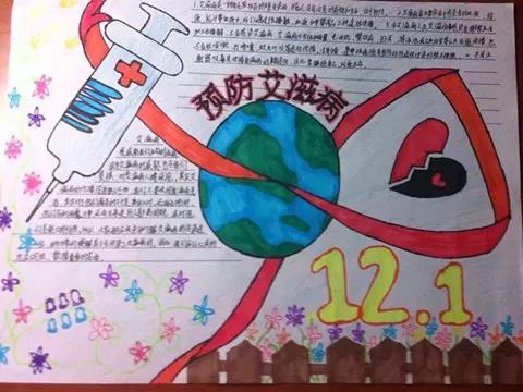 預防艾滋病宣傳手抄報